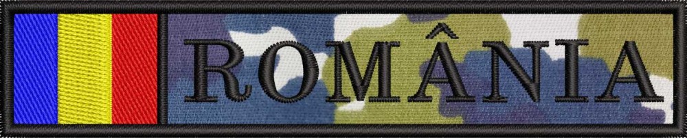ECUSON ROMANIA TRICOLOR COMBAT FORTE AERIENE